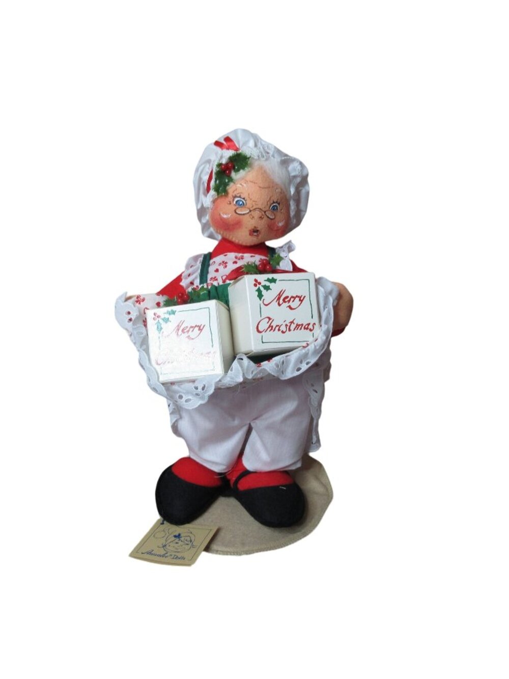 Annalee Mrs Claus Doll NWT 13” Tall Collectible 545489 - Vintage 1989